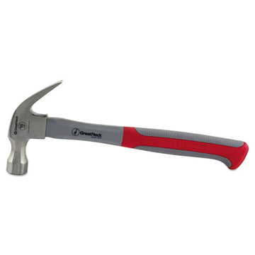 Great Neck® 16oz Claw Hammer W-high-visibility Orange Fiberglass Handle freeshipping - TVN Wholesale
